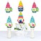Big Dot of Happiness Gnome Birthday - Gnome Decorations DIY Happy Birthday Party Essentials - Set of 20